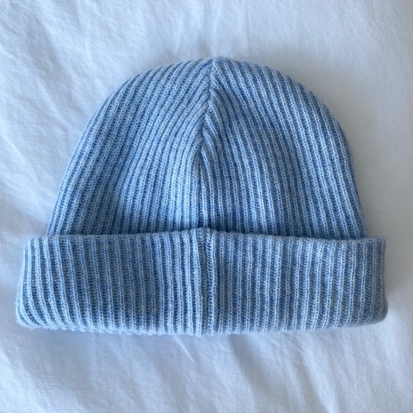 *NWT* GANNI Blue Recycled Wool Knit Toque - Picture 4 of 6